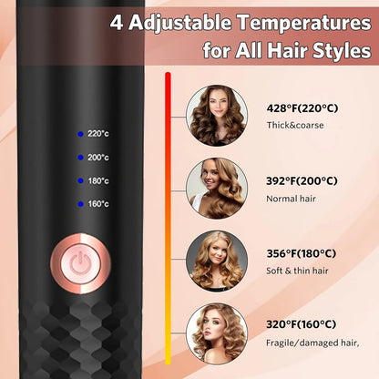 SpinNGlow Automatic Hair Curler