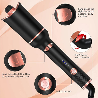 SpinNGlow Automatic Hair Curler